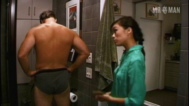 Hottest Patrick Warburton Scene in The Civilization of Maxwell Bright. Shirtless, Underwear, balls, butt. 3890
