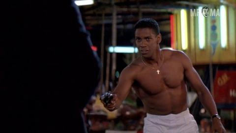 Ricochet's Sexiest Scenes with Denzel Washington. Sexy, Shirtless, Underwear, bulge, straight. 2484