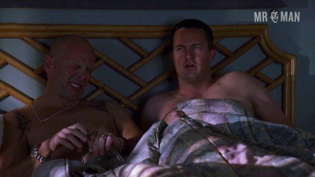 Bruce Willis, Matthew Perry in The Whole Ten Yards (2004) Butt Gay Shirtless Butt Gay 2454