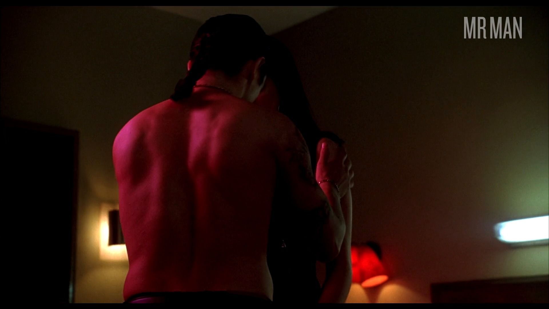Hottest Raymond Cruz Scene in Havoc. Shirtless, Straight, butt, sexy. 914