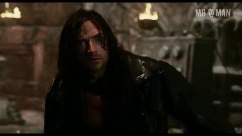 Hottest Hugh Jackman Scene in Van Helsing. Cgi, Shirtless. 2174