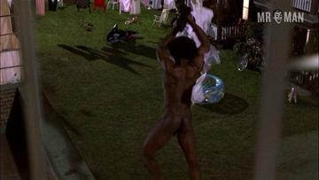 Tim Meadows in The Ladies Man (2000) Balls Body Double Butt Shirtless Straight Balls Body Double 18961