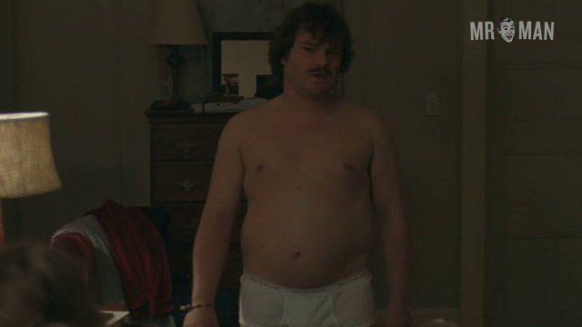 Jack Black Naked as Malcolm. Bulge, Butt, Shirtless, Underwear. 2985