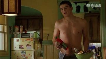 Hottest Josh Hartnett Scene in 40 Days and 40 Nights. Shirtless, bulge, butt. 146