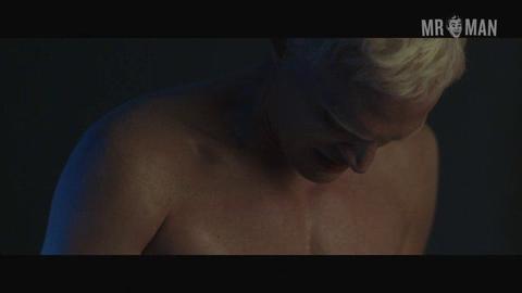 Paul Bettany Nude as Silas. Butt, Sexy, Shirtless. 8564