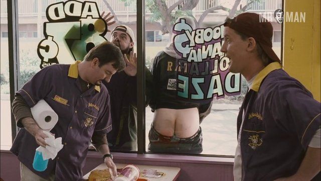 Jay from Clerks II Naked. Butt, sexy, shirtless. 9701