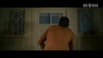 Sexiest Ashton Kutcher Scene in Spread. Shirtless, Straight, Underwear, bathing suit, butt. 181