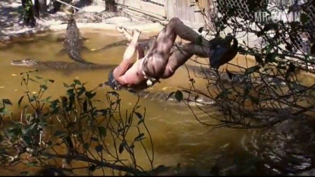 Steve-O Naked in Jackass: The Movie. Butt, Shirtless, Thong, balls, bathing suit. 3559
