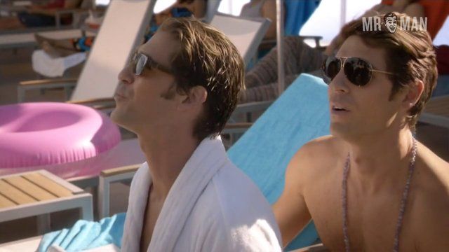 Sexiest Taylor Hart Gerard Scene in House of Lies. Bathing Suit, Bulge, Shirtless, butt, sexy. 14113