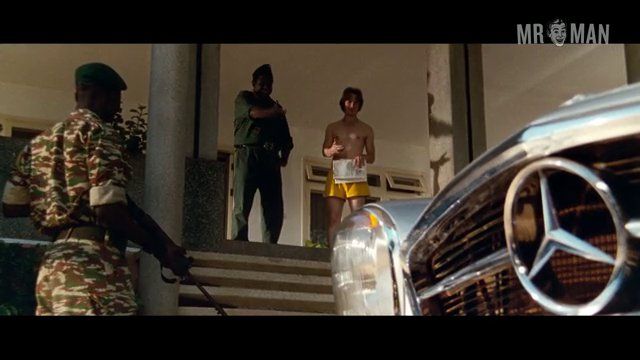 James McAvoy Nude as Dr. Nicholas Garrigan. Balls, Butt, Penis, Shirtless, bathing suit, bulge. 1292