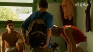 Nicolas Cazalé, Salim Kechiouche in Three Dancing Slaves (2005) Bulge Sexy Underwear Shirtless Balls Bulge 2354