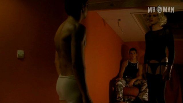 Olivier Perez Naked as Zora the transexual. Balls, Penis, Sexy, butt, gay. 2355