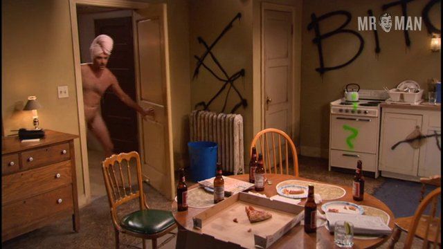 Jerry from Lucky Louie Naked. Balls, Butt, Penis, Shirtless, Sexy. 8057