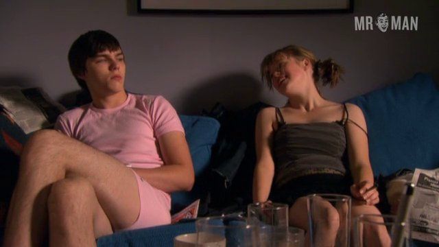 Sexiest Nicholas Hoult Scene in Skins. Bulge, Underwear, butt, gay. 2305