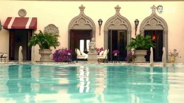 Danny Huston in Magic City (2012-2013) Balls Butt Penis Shirtless Balls Bathing Suit 14658