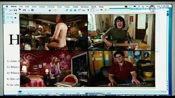 Rainn Wilson in The Rocker (2008) Butt Sexy Shirtless Bulge Butt 15158