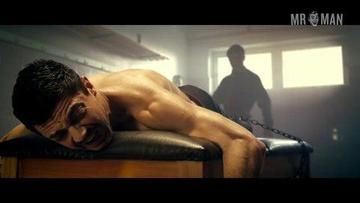 Dominic Cooper in The Devil's Double (2011) Sexy Shirtless Bathing Suit Bulge 4719