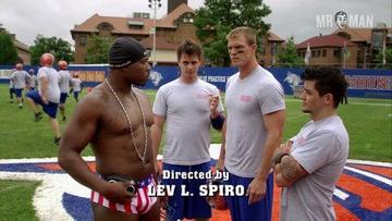 Page Kennedy in Blue Mountain State (2010-2011) Bathing Suit Sexy Shirtless Bathing Suit Bulge 14841