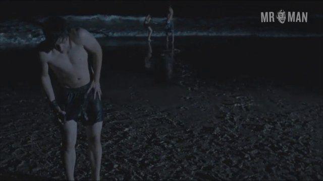 Kirk Jenkins, Xavier Samuel, Israel Cannan in Newcastle (2008) Butt Shirtless Bathing Suit Bulge Balls Bathing Suit 9409