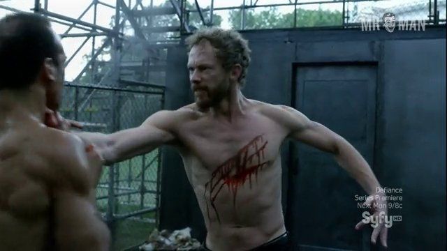 Hottest Kris Holden-Ried Scene in Lost Girl. Shirtless, butt, sexy. 1394