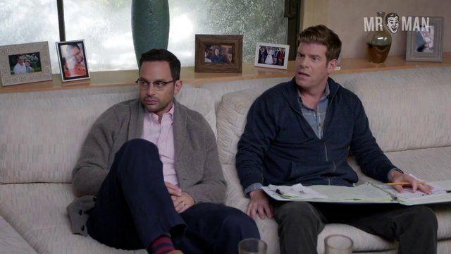 Jason Mantzoukas Naked in The League. Butt, bulge, sexy. 12265
