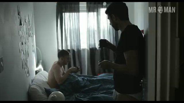 Chris New Naked as Glen. Balls, Butt, Gay, Penis, Shirtless, sexy, underwear. 2325