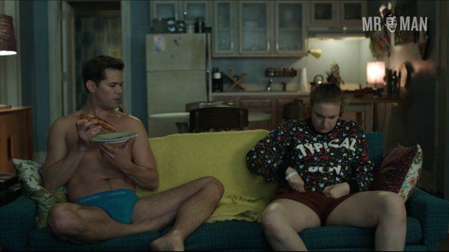 Sexiest Andrew Rannells Scene in Girls. Bulge, Sexy, Shirtless, Underwear, bathing suit, butt. 18769