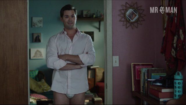 Hottest Andrew Rannells Scene in Girls. Bulge, Underwear, bathing suit, butt. 18986
