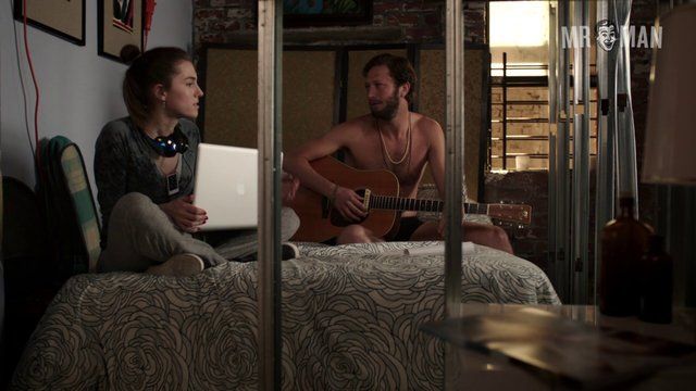 Girls's Sexiest Scenes with Ebon Moss-Bachrach. Shirtless, balls, bulge. 13560