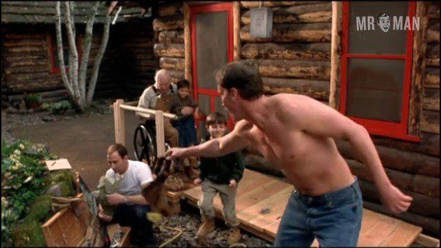 Hottest Arye Gross Scene in Big Eden. Shirtless, Underwear, bulge. 7460