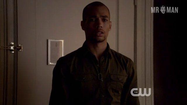 Sexiest Steven R. McQueen Scene in The Vampire Diaries. Sexy, Shirtless, Straight. 3403