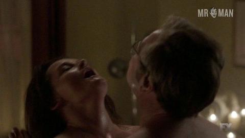 Matthew Rhys Naked as Philip Jennings. Butt, Shirtless, Straight, bulge, sexy. 8139