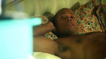 Sexiest Cornelius Smith Jr. Scene in Scandal. Shirtless, bathing suit, sexy. 21919