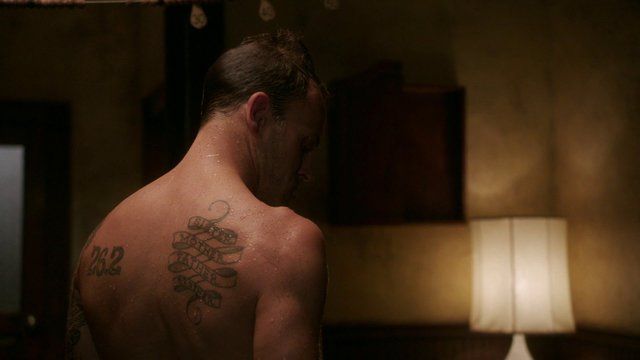 Sexiest Jonny Lee Miller Scene in Elementary. Shirtless, sexy. 24541