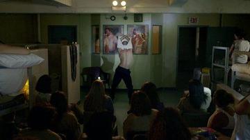 Evan Hall in Orange Is the New Black (2013-2019) Butt Sexy Shirtless Underwear Butt Sexy 20143