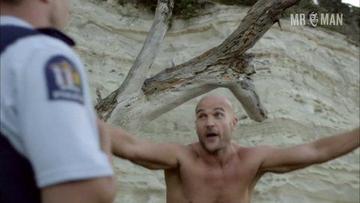 Ben Barrington in The Almighty Johnsons (2011-2013) Butt Shirtless Butt Sexy 10824