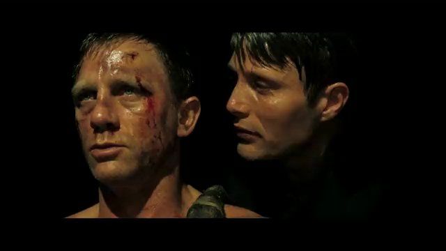 Sexiest Daniel Craig Scene in Casino Royale. Shirtless, bathing suit, sexy. 2623