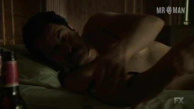The Bridge's Sexiest Scenes with Demián Bichir. Sexy, Shirtless, Underwear, Bulge. 6126