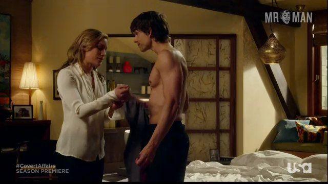 Covert Affairs's Sexiest Scenes with Christopher Gorham. Sexy, Shirtless, Straight. 2652