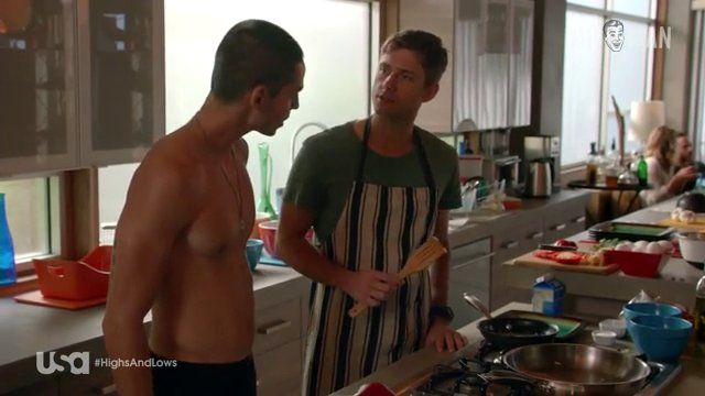 Graceland's Sexiest Scenes with Manny Montana. Shirtless, butt, sexy. 6120