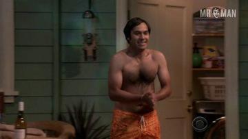 Sexiest Raj Koothrappali Scenes. Shirtless, Bathing Suit, sexy. 16624