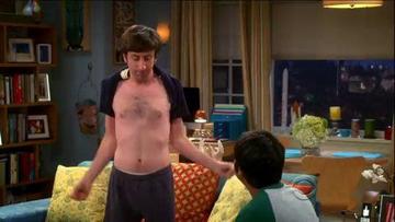 Sexiest Simon Helberg Scene in The Big Bang Theory. Sexy, Shirtless, bathing suit, bulge. 2833