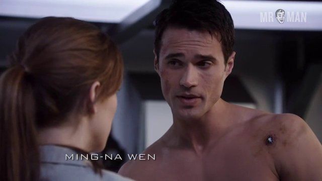 Hottest Brett Dalton Scene in Marvel's Agents of S.H.I.E.L.D.. Shirtless, sexy, underwear. 3824