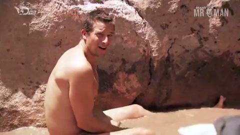 Himself from Bear Grylls: Escape From Hell Naked. Balls, Butt, Penis, Sexy, Shirtless. 3257