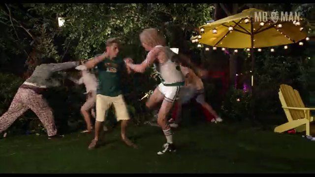 Hottest Dan Patrick Scene in Grown Ups 2. Bulge, Sexy. 3272
