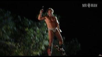 Peter Dante, Shaquille O'Neal in Grown Ups 2 (2013) Sexy Shirtless Underwear Bathing Suit Bathing Suit Bulge 3271