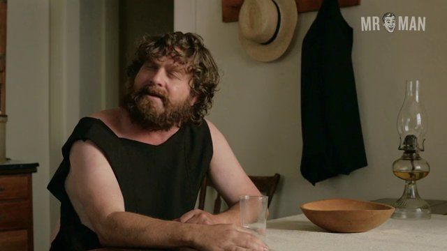 Zach Galifianakis in Are You Here (2013) Butt Butt Shirtless 3496