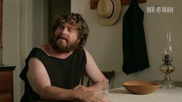 Zach Galifianakis in Are You Here (2013) Butt Butt Shirtless 3496