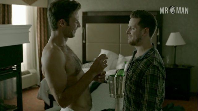 Hottest Steve Lund Scene in Bitten. Sexy, Shirtless, bulge, butt. 10196
