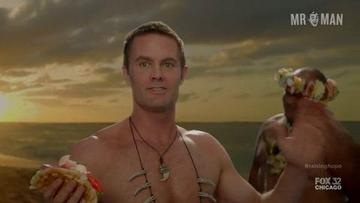 Hottest Garret Dillahunt Scene in Raising Hope. Shirtless. 3878